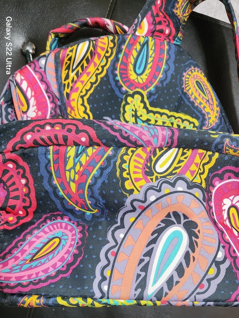 Vera Bradley Lighten‎ Up Essential Backpack in Twilight Paisley Pattern